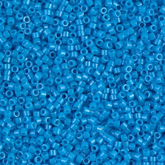 Picture of Miyuki Delica 11/0 DB659 Dyed Opaque Capri Blue x10g