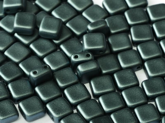 Picture of 2-Holes Tile 6mm Pastel Dark Grey x50