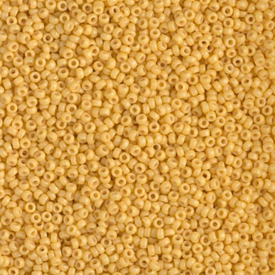 Picture of Miyuki Rocaille 15/0 4452 Duracoat Opaque Dyed Cream x10g