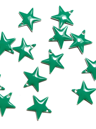 Picture of Candy Star 12mm Turquoise x2