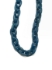 Picture of Acrylic Cable Chain 24x18mm with Clasp Navy Blue x70cm