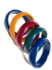 Picture of Vintage Acrylic Bangle Bracelet Blue x1