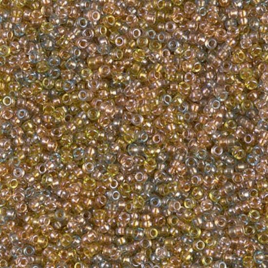Picture of Miyuki Rocaille 15/0 3051 Sparkling Lined Sand Dune Mix x10g