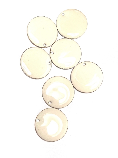 Picture of Candy Epoxy Round 18mm White x1