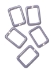 Picture of Candy Epoxy Rectangle 20x14mm Light Purple x1