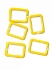 Picture of Candy Epoxy Rectangle 20x14mm Yellow x1