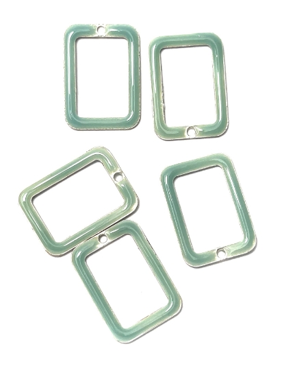 Picture of Candy Epoxy Rectangle 20x14mm Sky Blue x1