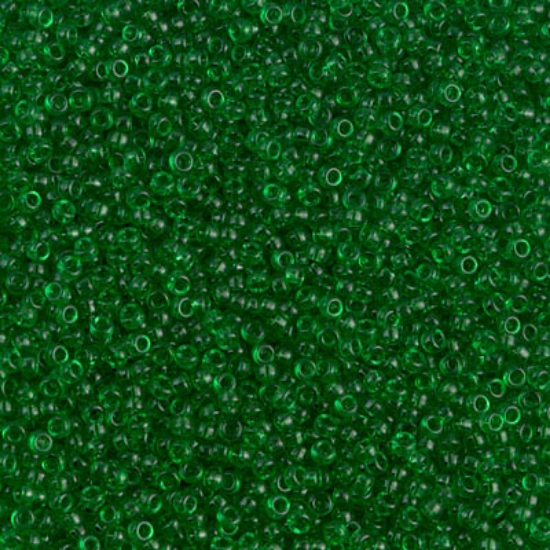Picture of Miyuki Rocaille 15/0 146 Transparent Green x10g