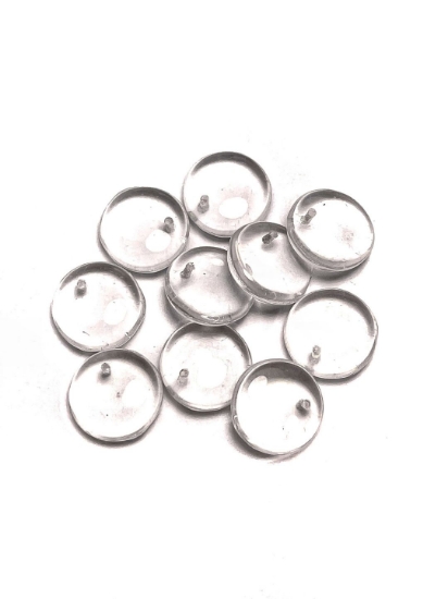 Picture of Coin Glass Pendant 12 mm Crystal x10