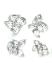 Picture of Preciosa Drop 984 18mm Crystal x5