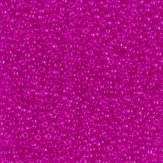 Picture of Miyuki Seed Beads 15/0 1310 Dyed Transparent Fuchsia x10g