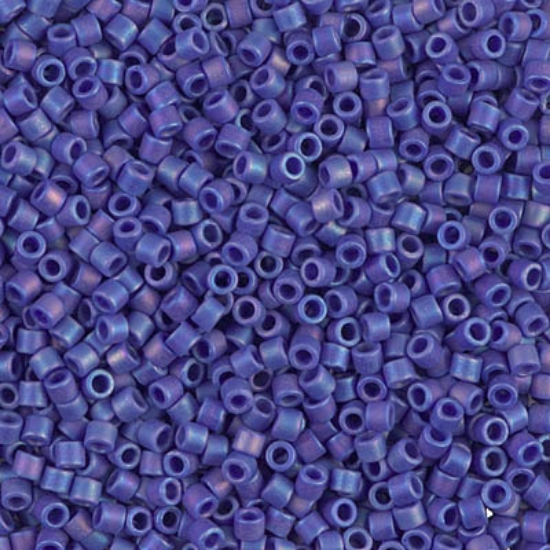 Picture of Miyuki Delica 10/0 DBM880 Mat Opaque Cobalt AB x10g