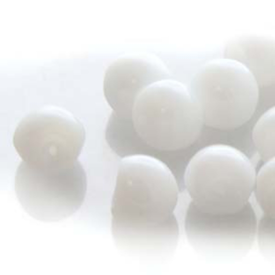 Picture of Mushroom 9mm White Alabaster x30