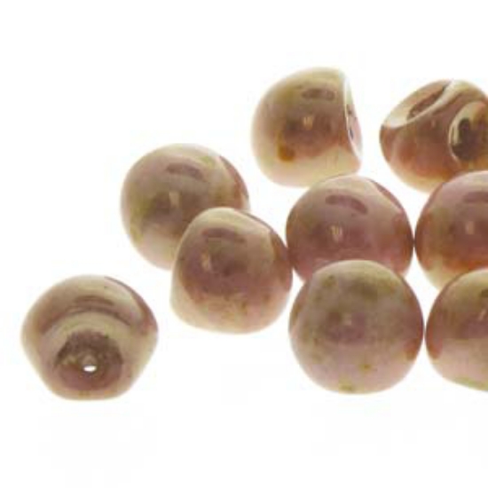 Picture of Mushroom 6mm Alabaster Red Travertine x50