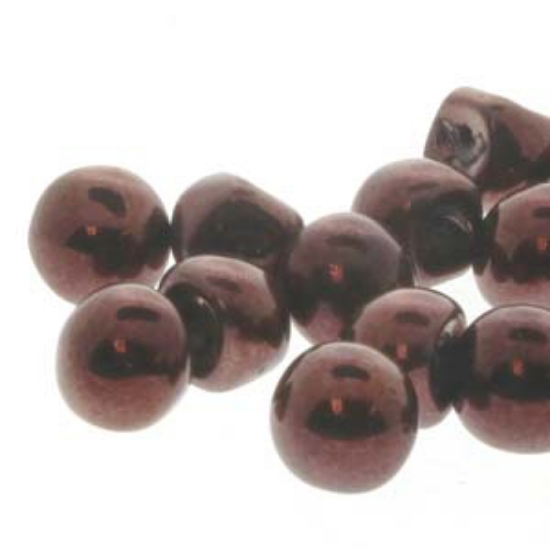 Picture of Mushroom 9mm Jet Purple Luster x30