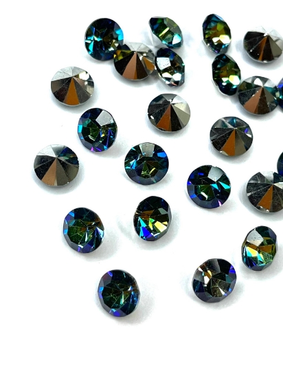 Picture of Preciosa Chaton Maxima SS39 - 8mm Crystal Bermuda Blue x1