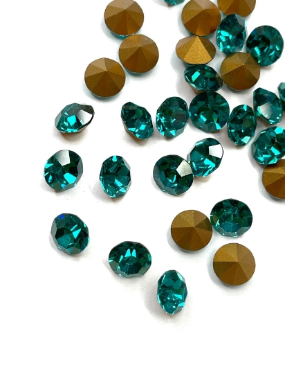 Picture of Preciosa Chaton Optima SS39 - 8mm Blue Zircon GF x1