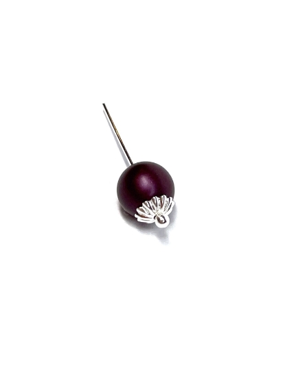 Picture of Bead Cap  6mm Silver Plate x20