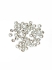 Picture of Bead Cap 4mm Silver Plate x50