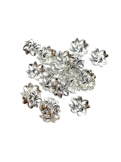 Picture of Bead Cap 10mm Silver Plate x20