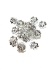 Picture of Bead Cap 10mm Silver Plate x20