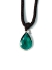 Picture of Pendant Cord Choker Necklace 3mm Dark Brown x1