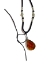 Picture of Pendant Cord Choker Necklace 2mm Navy Blue x1