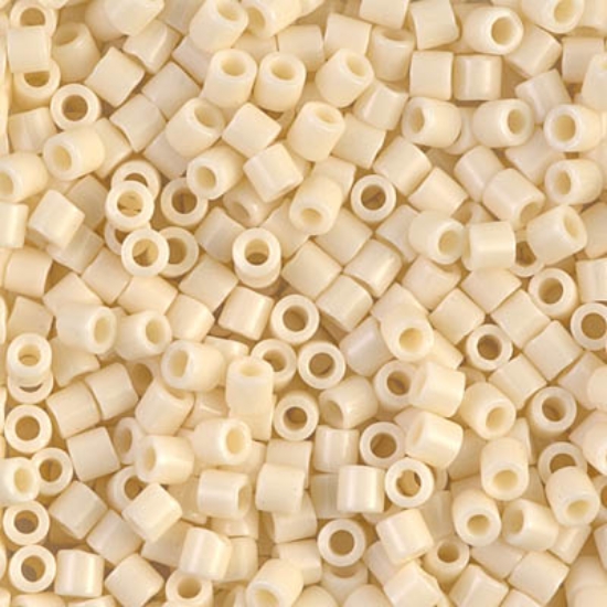 Picture of Miyuki Delica 8/0 DBL732 Opaque Dark Cream x10g