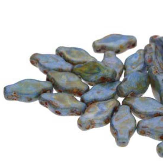 Picture of Navette 6x12mm Sage x10g