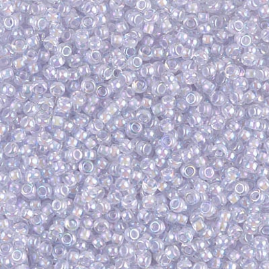 Picture of Miyuki Rocaille 11/0 2211 Pale Violet Lined Crystal AB x10g