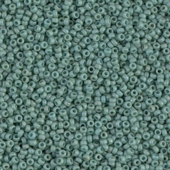 Picture of Miyuki Rocaille 15/0 2028 Opaque Sea Foam Luster Mat x10g