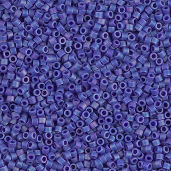 Picture of Miyuki Delica 11/0 DB880 Mat Opaque Cobalt AB x10g