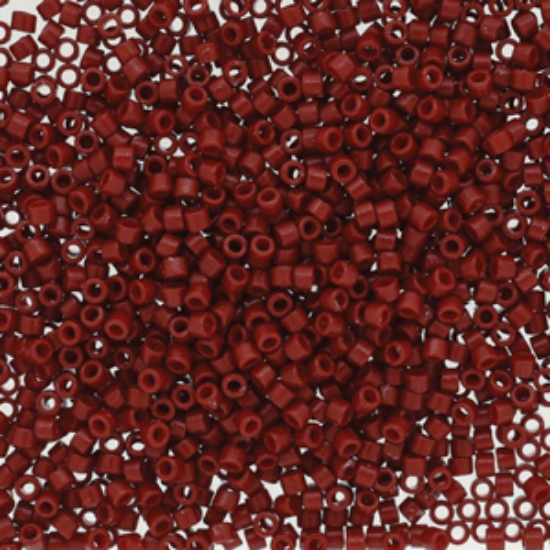 Picture of Miyuki Delica 11/0 DB2354 Duracoat Opaque Shanghai Red x10g