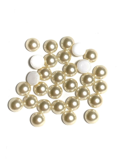 Picture of Preciosa Nacre Cabochon 8mm CreamRose Pearl x1