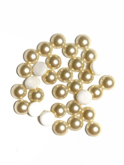 Picture of Preciosa Nacre Cabochon 8mm Cream Pearl x1