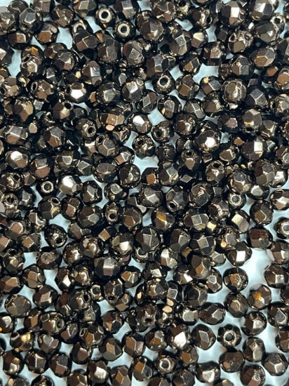Picture of Fire-Polished 4mm Dark Bronze x100