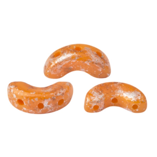 Picture of Arcos® par Puca® 5x10mm Orange  Opal Tweedy x10g