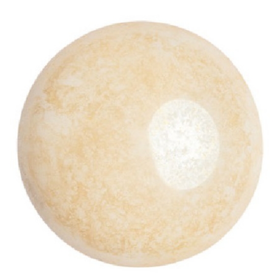 Picture of Cabochons par Puca® 25mm  Opaque Beige Ceramic Look  x1