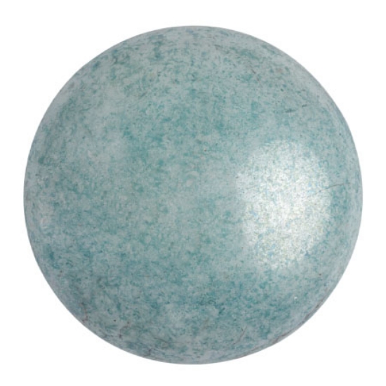 Picture of Cabochons par Puca® 25mm Opaque Blue Ceramic Look x1