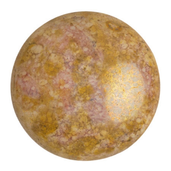 Picture of Cabochons par Puca® 25mm Opaque Mix Rose Gold Ceramic Look x1