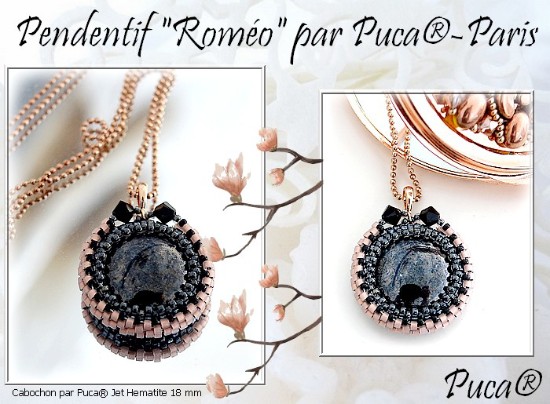 Bild von Pendant "Romeo" par Puca - Instant Download of Printed Copy