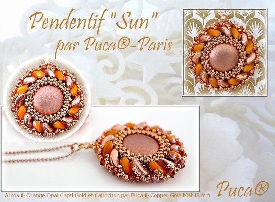 Picture of Pendant "Sun" par Puca - Instant Download of Printed Copy