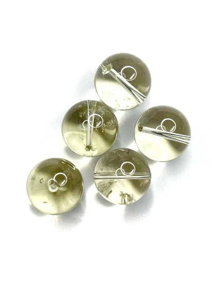 Picture of Lemon Quartz (heated) 20mm round x1