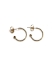 Picture of Premium Ear Stud Half Hoop 15mm Gold Plate x2 
