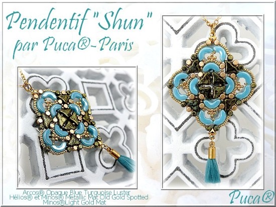 Image de Pendant "Shun" par Puca -  Instant Download of Printed Copy