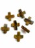 Bild von Tigereye (natural) Cross  pendant 17mm x1