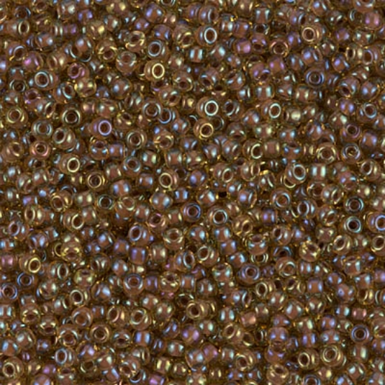 Picture of Miyuki Rocaille 11/0 379 Mauve Lined Light Topaz Luster x10g