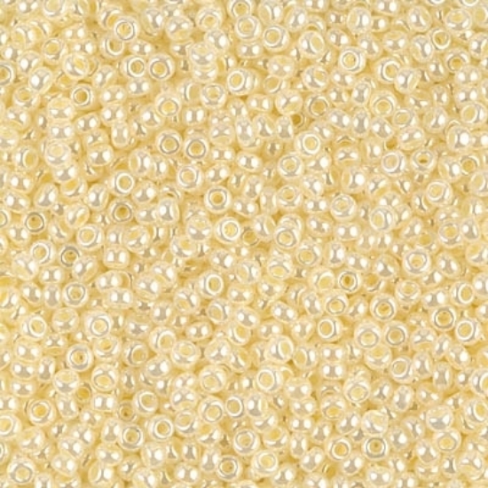 Picture of Miyuki Rocaille 8/0 527 Butter Cream Ceylon x10g 