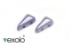 Picture of Vexolo® 5x8mm Chalk White Baby Blue Luster x30