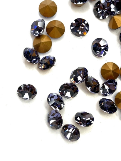 Picture of Preciosa Chaton Optima SS29 - 6mm Tanzanite GF x1